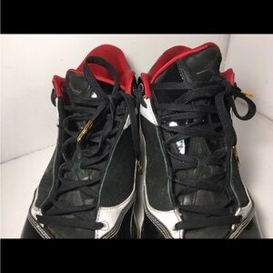 Jordan Black Red Performance Sneakers